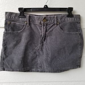 *closet clean out!*  Gap 1969 Corduroy Mini Skirt